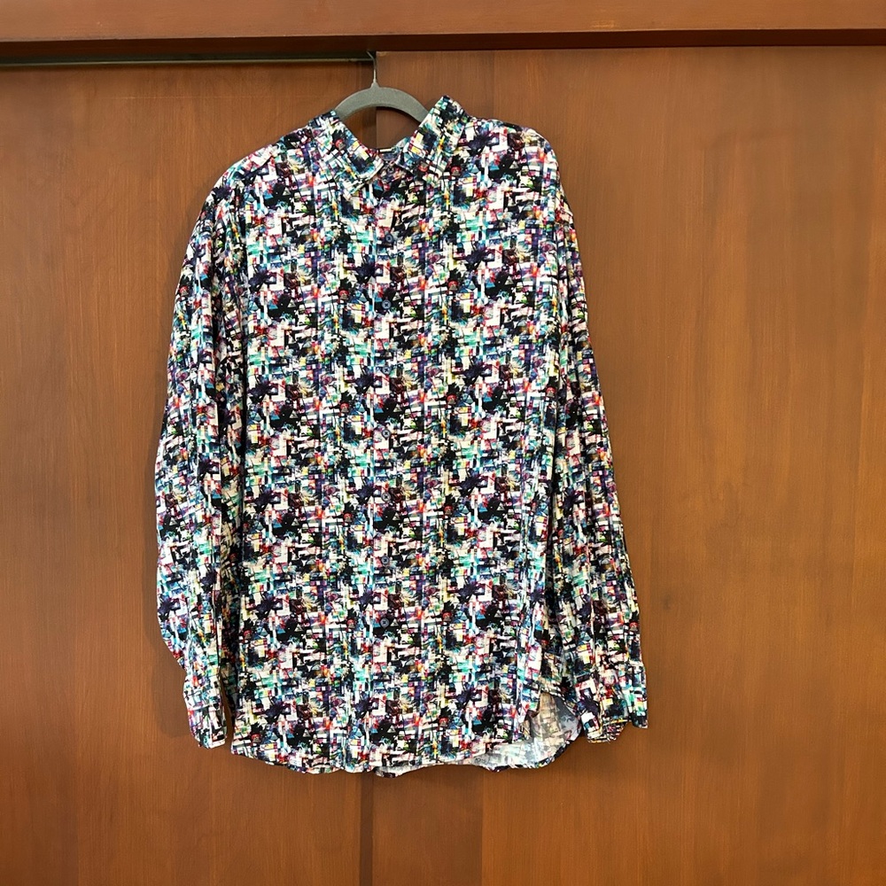 Robert Graham Multicolor Abstract Shirt - Picture 1 of 5